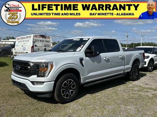 SPACE WHITE METALLIC 2022 Ford F-150 XLT