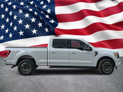 SPACE WHITE METALLIC 2022 Ford F-150 XLT