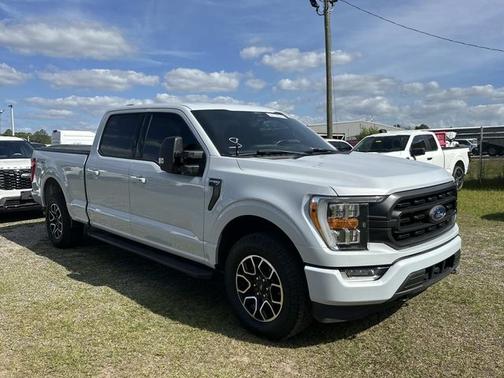 SPACE WHITE METALLIC 2022 Ford F-150 XLT
