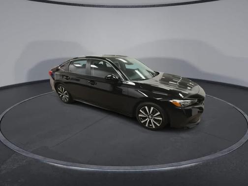 Crystal Black Pearl 2023 Honda Civic EX