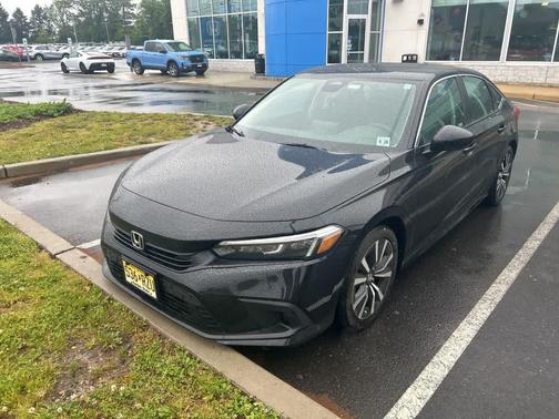 Crystal Black Pearl 2023 Honda Civic EX