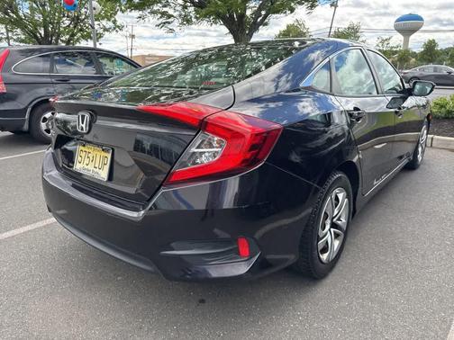 Burgundy Night Pearl 2016 Honda Civic LX
