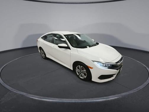 Taffeta White 2017 Honda Civic LX