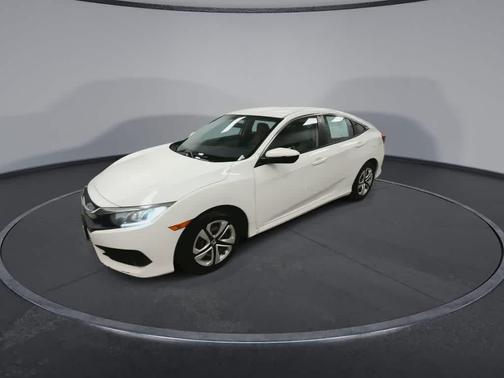 Taffeta White 2017 Honda Civic LX