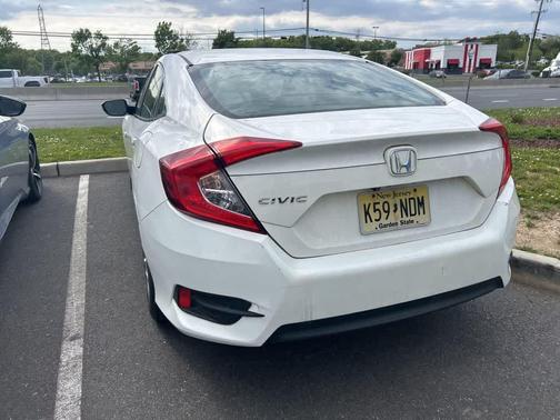 Taffeta White 2017 Honda Civic LX
