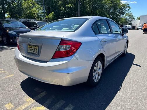 Silver 2012 Honda Civic LX