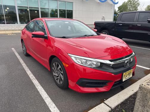 Rallye Red 2018 Honda Civic EX