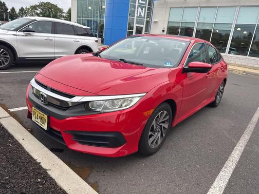 Rallye Red 2018 Honda Civic EX