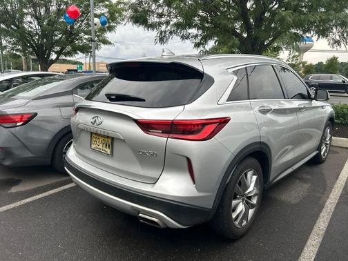 Liquid Platinum 2021 INFINITI QX50 LUXE AWD