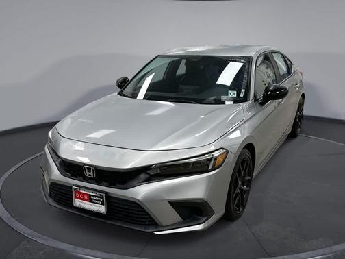 Lunar Silver Metallic 2023 Honda Civic Sport