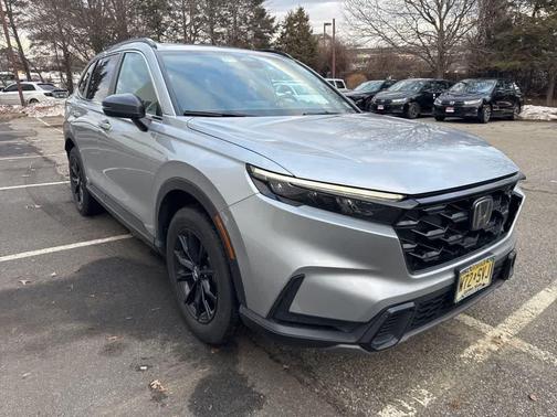 Lunar Silver Metallic 2024 Honda CR-V Hybrid Sport AWD