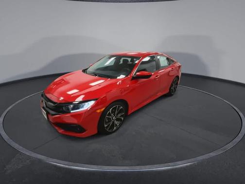 Rallye Red 2019 Honda Civic Sport