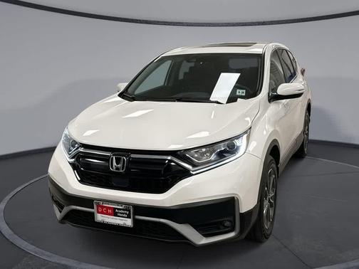 Platinum White Pearl 2021 Honda CR-V AWD EX