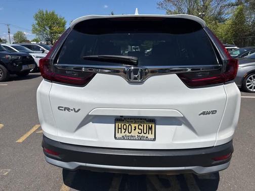 Platinum White Pearl 2021 Honda CR-V AWD EX