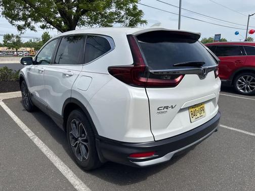 Platinum White Pearl 2021 Honda CR-V AWD EX