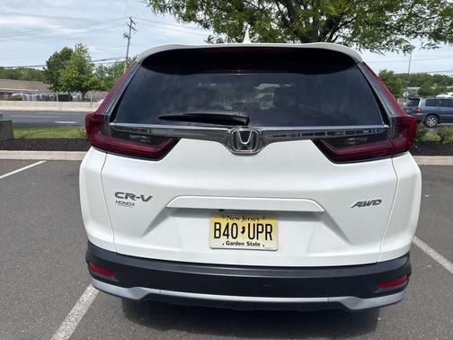 Platinum White Pearl 2021 Honda CR-V AWD EX