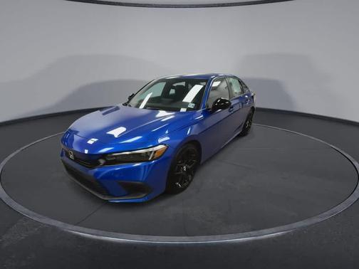 Aegean Blue Metallic 2023 Honda Civic Sport