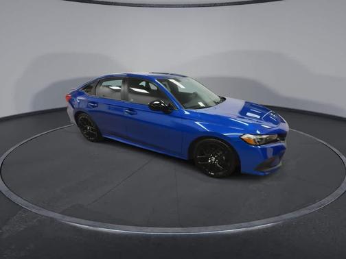 Aegean Blue Metallic 2023 Honda Civic Sport