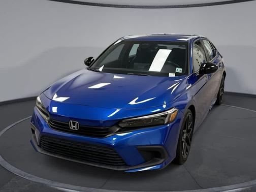 Aegean Blue Metallic 2023 Honda Civic Sport