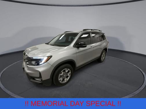 Lunar Silver Metallic 2023 Honda Passport AWD TrailSport