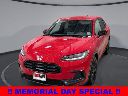 Milano Red 2024 Honda HR-V AWD Sport