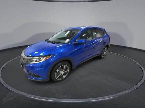 Aegean Blue Metallic 2022 Honda HR-V EX-L