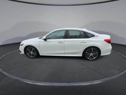 Platinum White Pearl 2023 Honda Civic Touring