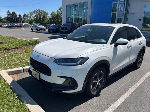 Platinum White Pearl 2023 Honda HR-V EX-L