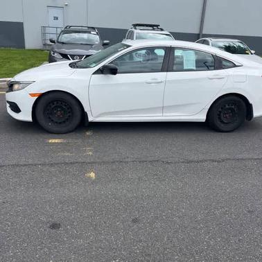 Taffeta White 2017 Honda Civic LX