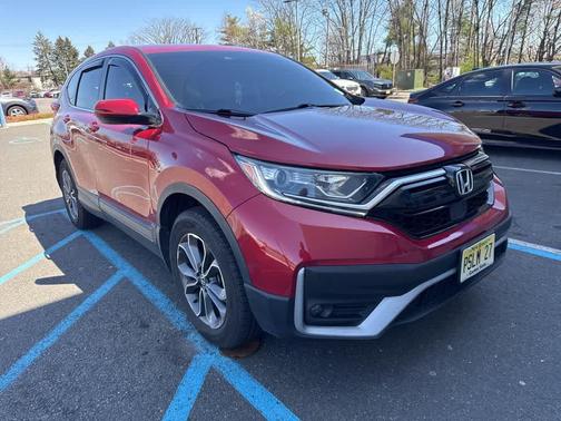 Radiant Red Metallic 2021 Honda CR-V AWD EX-L
