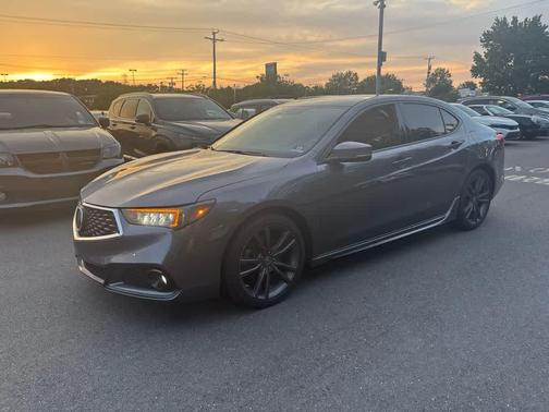 Modern Steel Metallic 2019 Acura TLX A-Spec