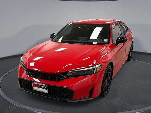 Rallye Red 2025 Honda Civic Sport