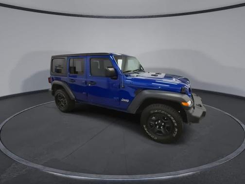 Ocean Blue Metallic Clearcoat 2018 Jeep Wrangler Unlimited Sport