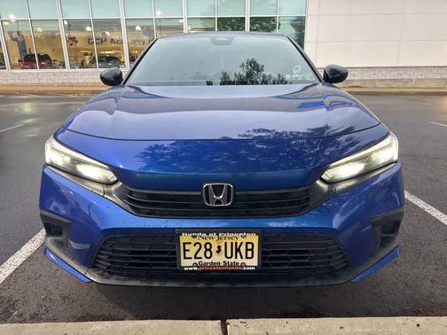 Aegean Blue Metallic 2024 Honda Civic Sport