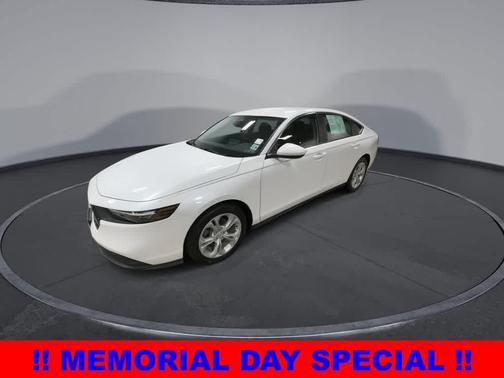 Platinum White Pearl 2023 Honda Accord LX 1.5T