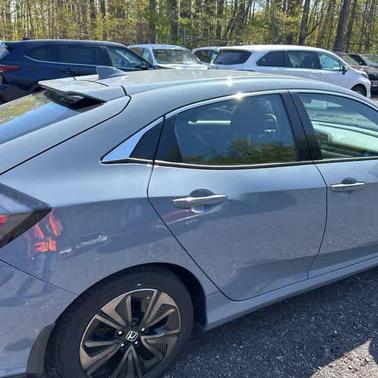 Gray 2017 Honda Civic EX