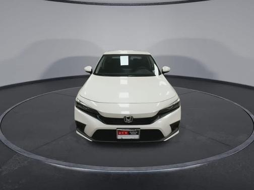 Platinum White Pearl 2023 Honda Civic LX