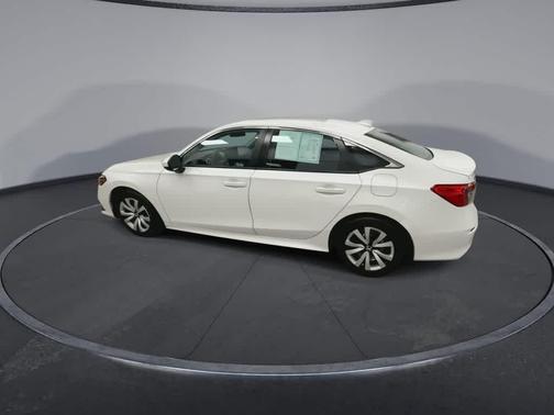 Platinum White Pearl 2023 Honda Civic LX