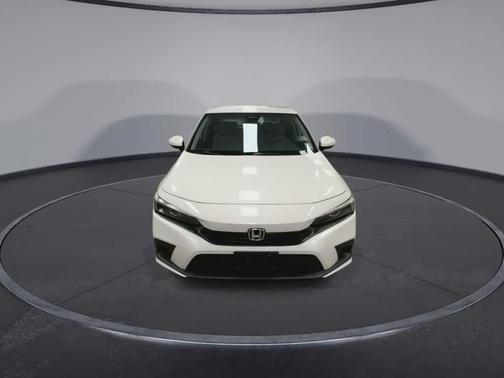 Platinum White Pearl 2023 Honda Civic LX