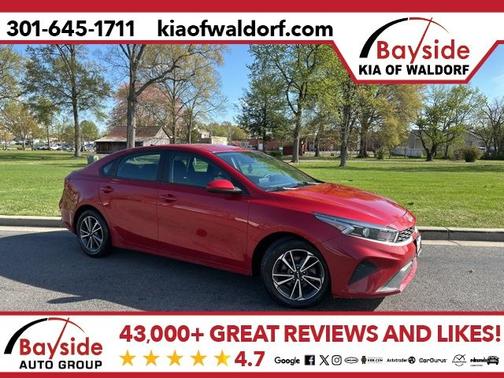 Currant Red 2022 Kia Forte LXS