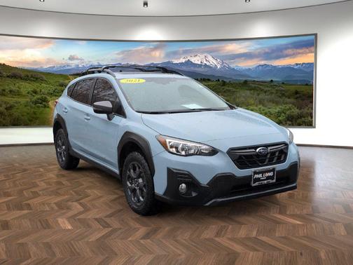 Cool Gray Khaki 2021 Subaru Crosstrek Sport