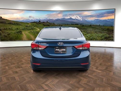 Windy Sea Blue 2016 Hyundai ELANTRA Value Edition