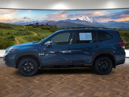 Geyser Blue 2023 Subaru Forester Wilderness