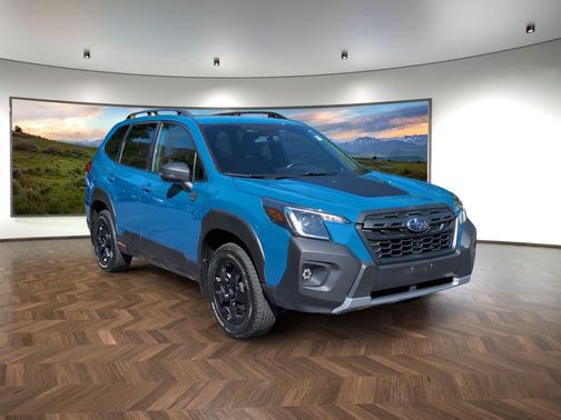 Geyser Blue 2023 Subaru Forester Wilderness