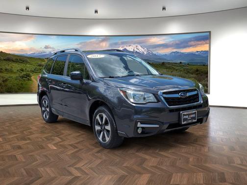 Dark Gray Metallic 2017 Subaru Forester 2.5i Limited