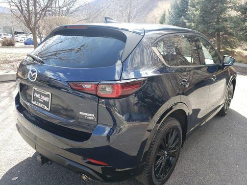 Deep Crystal Blue Mica 2022 Mazda CX-5 2.5 Turbo