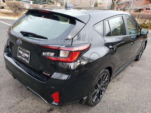 Crystal Black Silica 2026 Subaru Impreza RS