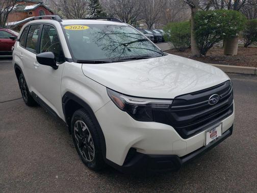 Crystal White Pearl 2026 Subaru Forester Base