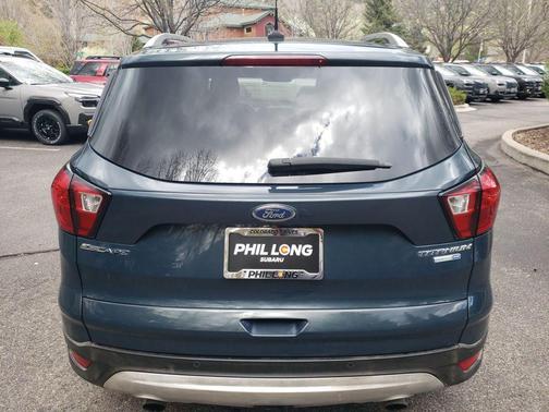 Sea Green 2019 Ford Escape Titanium