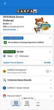 Grey 2018 Buick Encore Preferred
